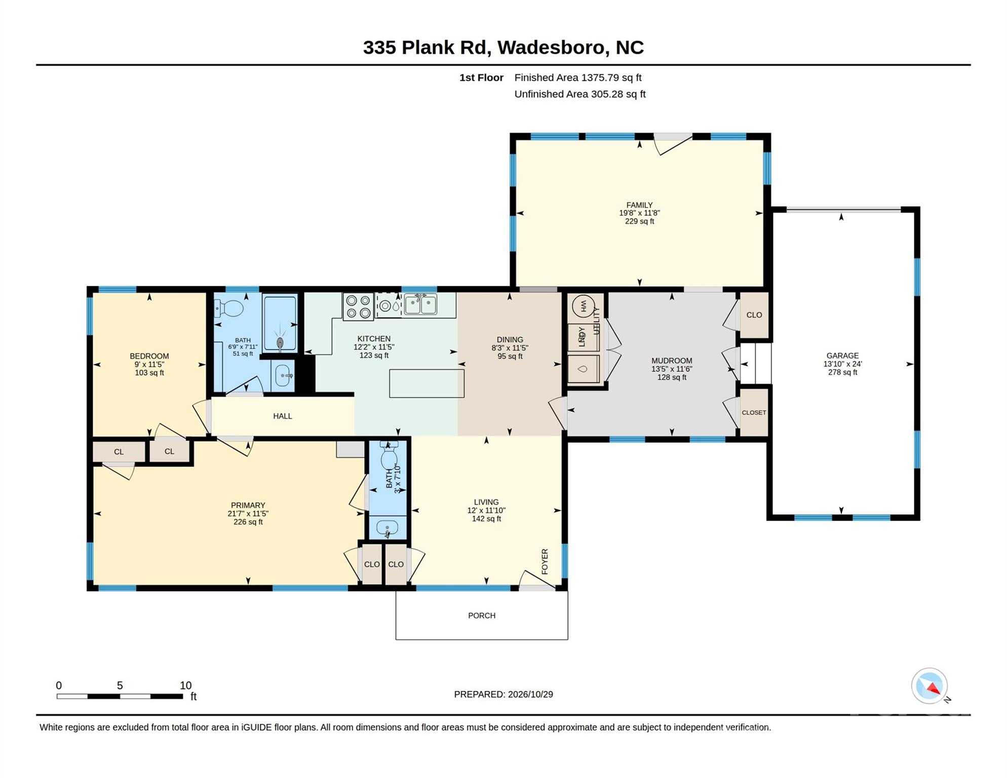 Single Family Residence at 335 Plank Road, Wadesboro, photo 32 of 48