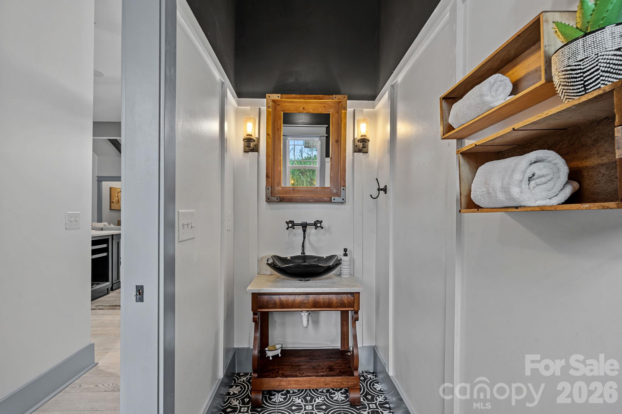 Powder Room - 6536 Stephens Road, Huntersville