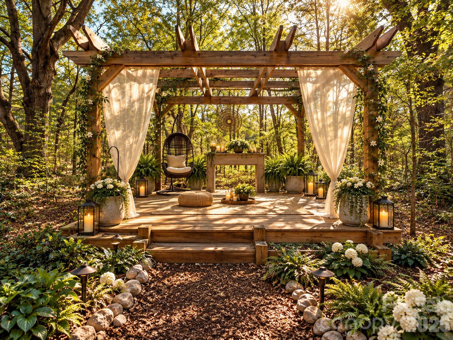 Yoga Meditation Platform - 6536 Stephens Road, Huntersville