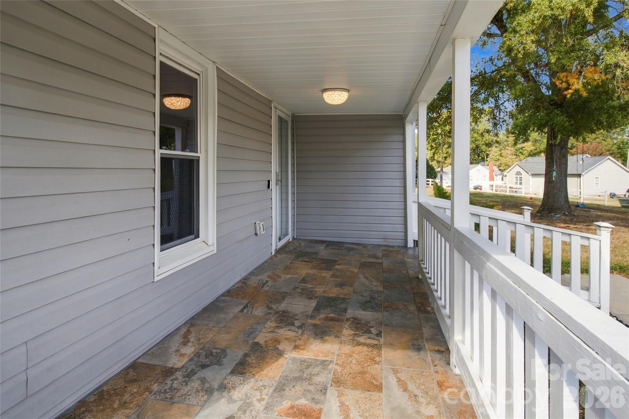 Front porch - 609 Little Texas Road, Kannapolis