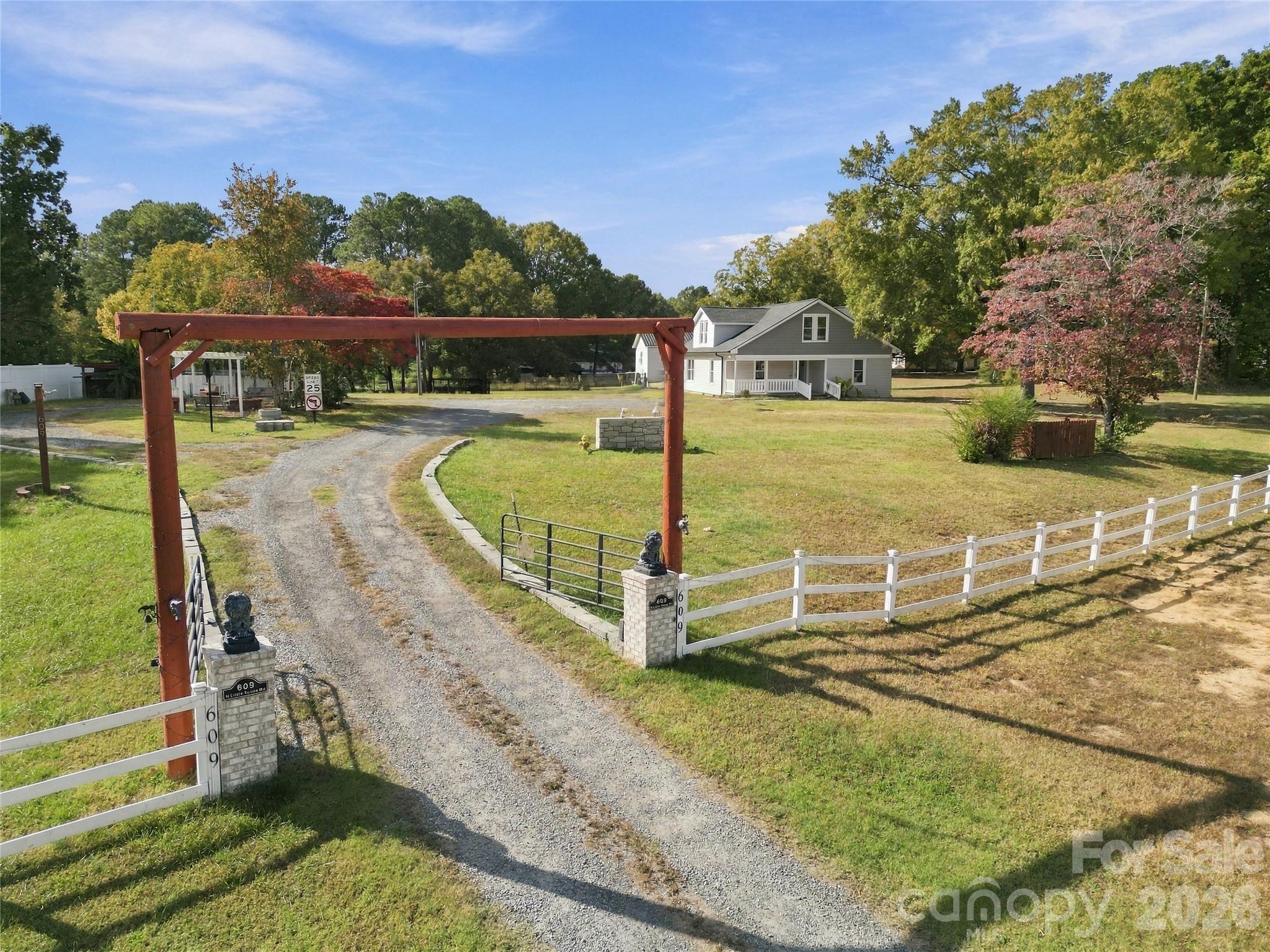 Entrance to your future home - 609 Little Texas Road, Kannapolis