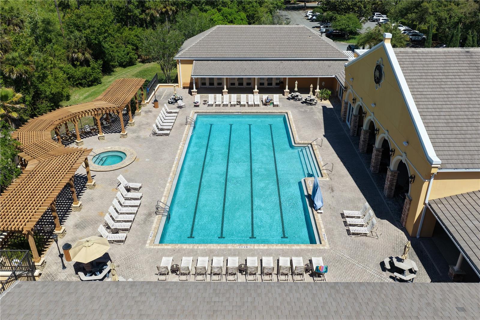 Amenity center pool - 202 WILLOW OAK WAY, PALM COAST