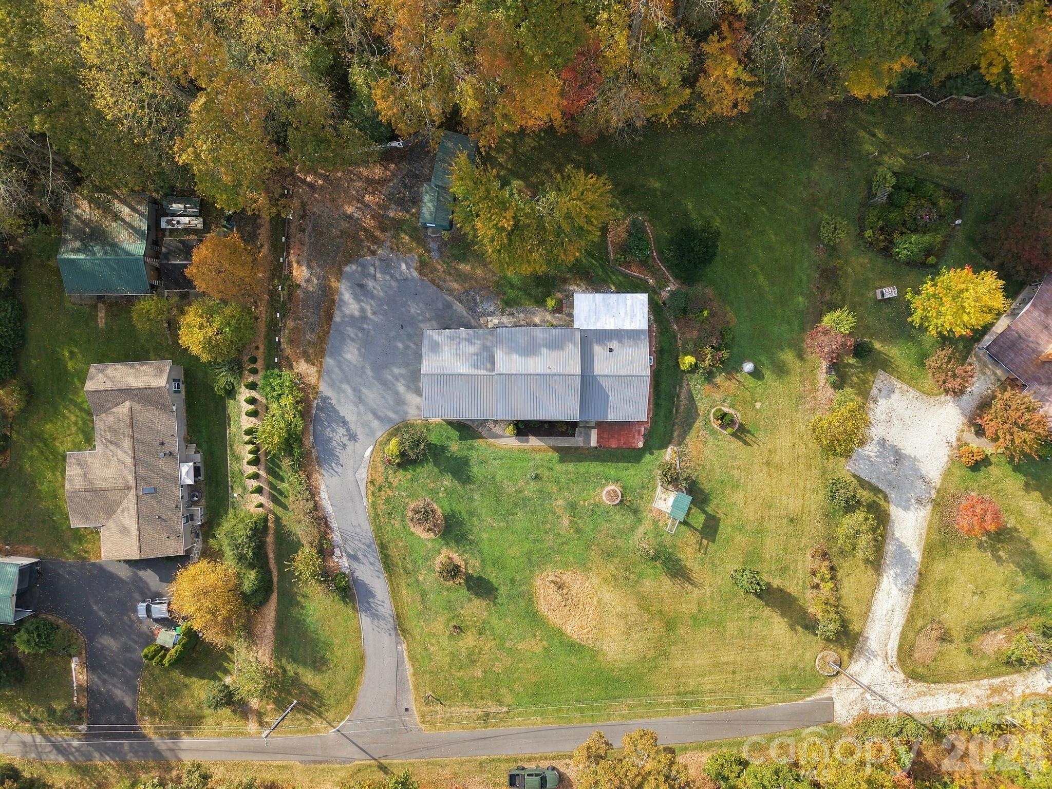 Aerial View - 208 Ball Gap Road, Arden