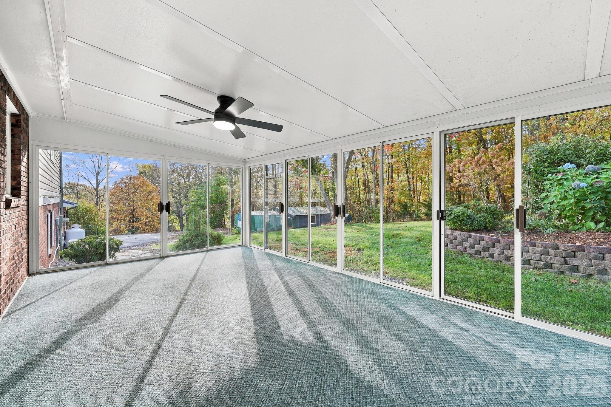 Sunroom on Main Level - 208 Ball Gap Road, Arden