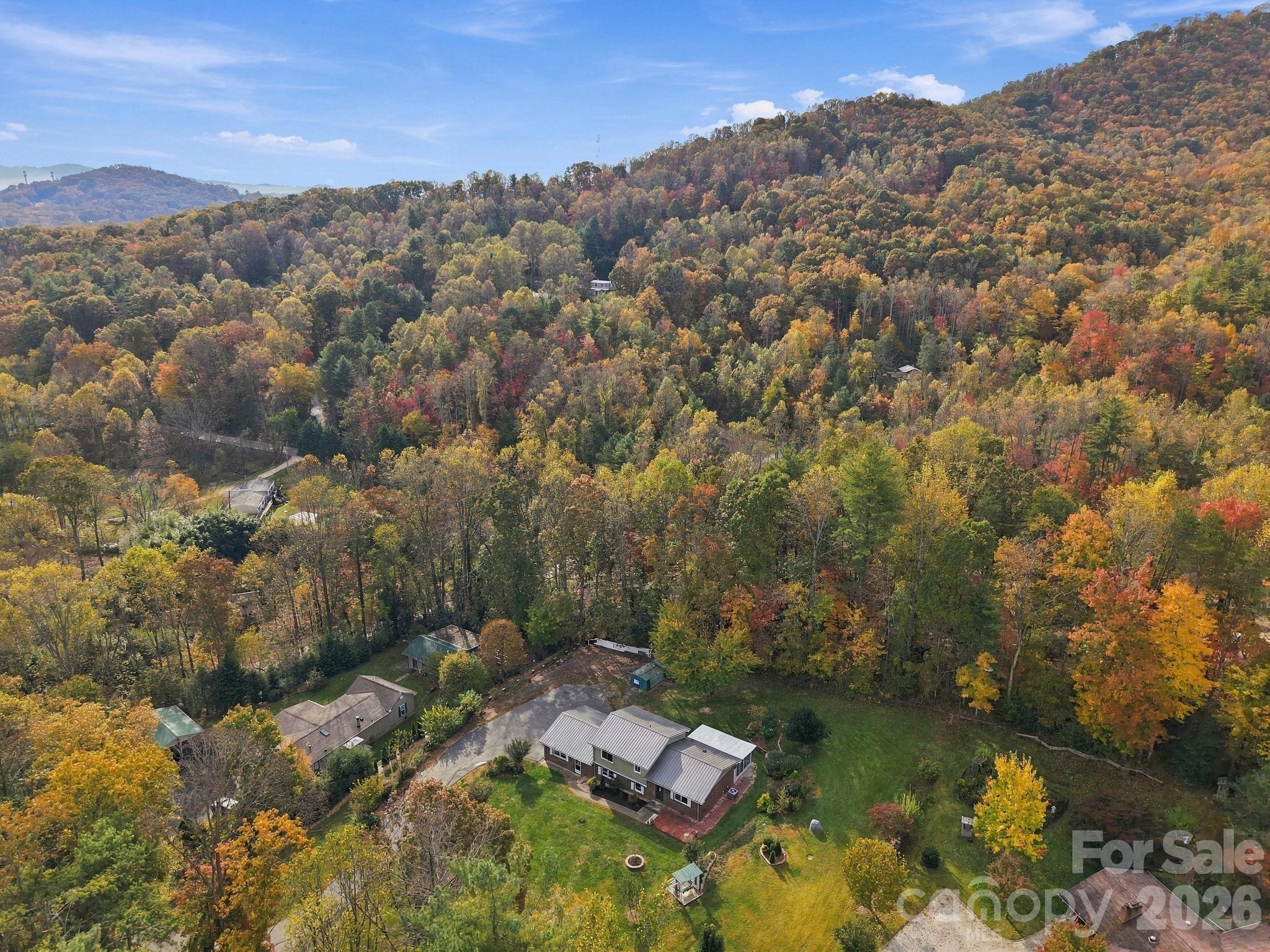 Aerial View of Neighborhood - 208 Ball Gap Road, Arden