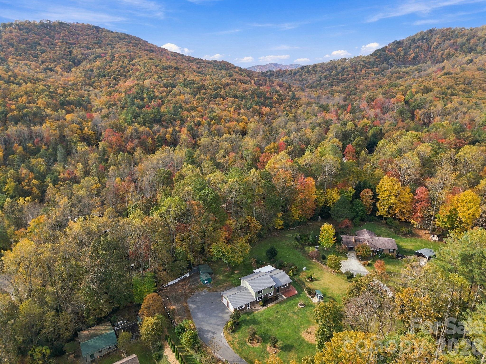 Aerial View of Neighborhood - 208 Ball Gap Road, Arden
