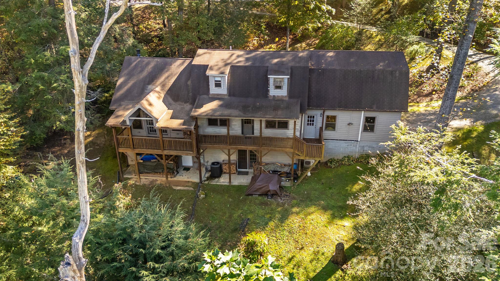 Rear View - 92 Longridge Lane, Waynesville