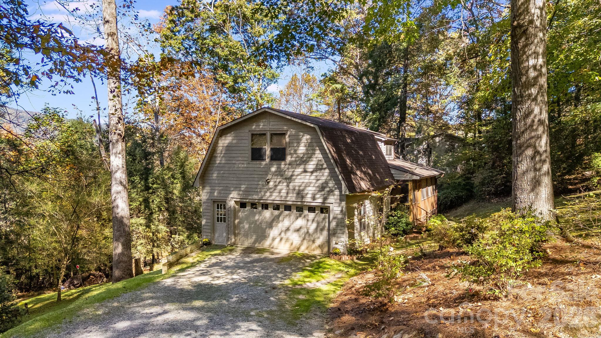 Garage Exterior View - 92 Longridge Lane, Waynesville