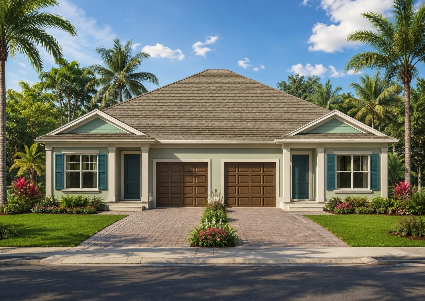 rendering of front - 10404 PORT EVERGLADES ST, PORT CHARLOTTE