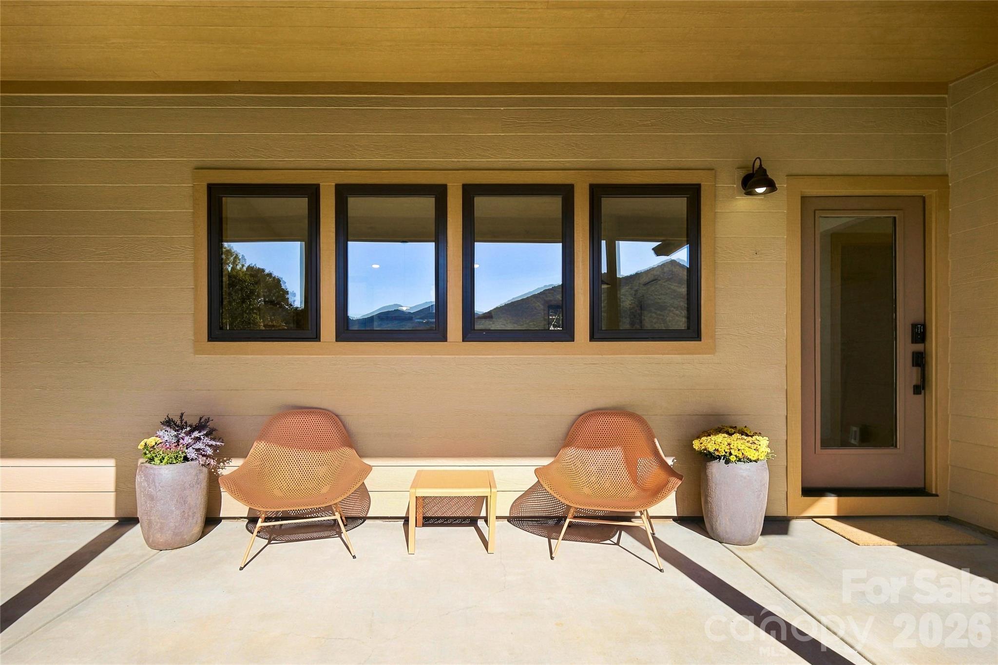 The perfect spot to relax and take in the scenery. - 205 Blue Moon Lane, Candler