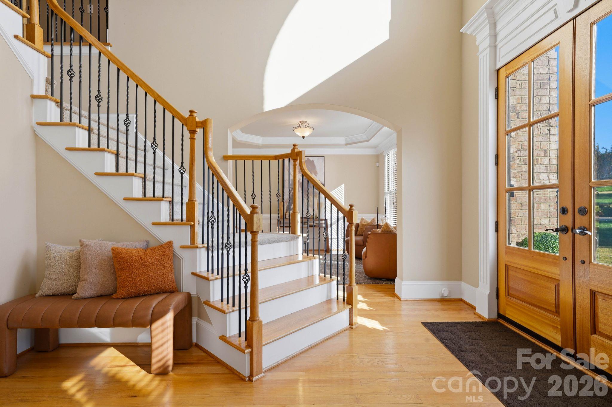 Foyer (main level) - 8407 Rolling Fields Road, Mint Hill