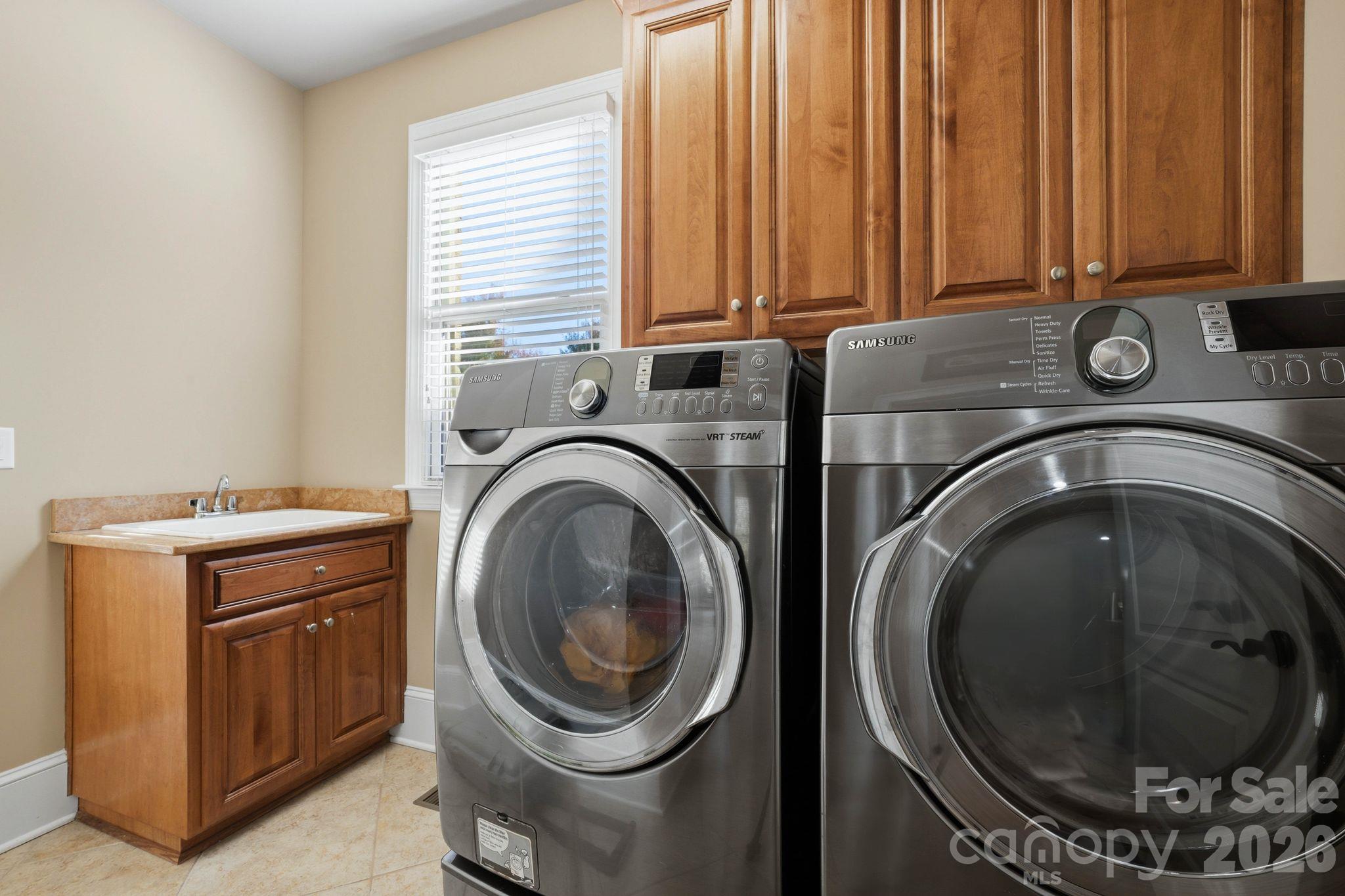 Laundry room (main level) - 8407 Rolling Fields Road, Mint Hill