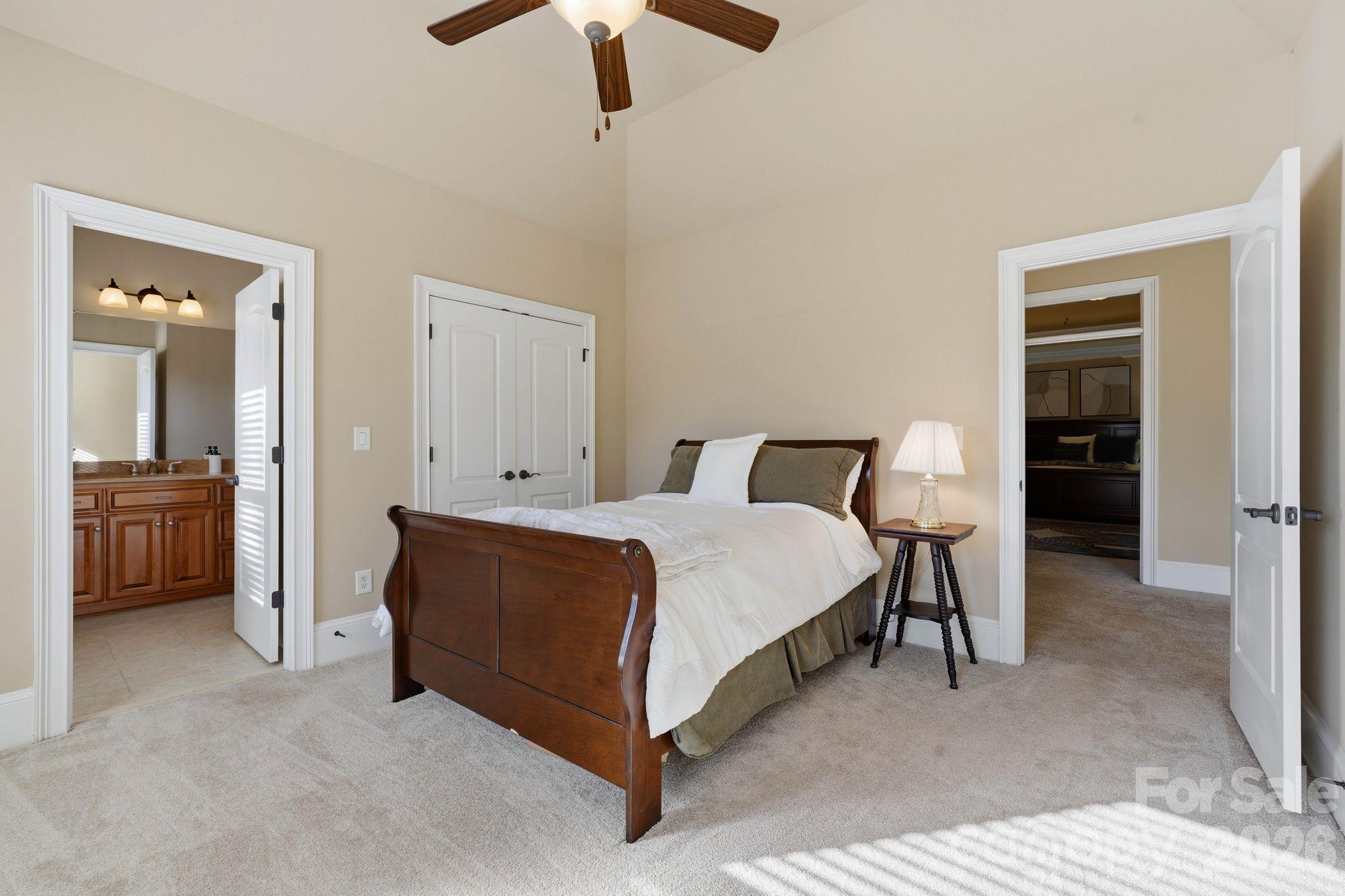Guest suite (upper level) - 8407 Rolling Fields Road, Mint Hill