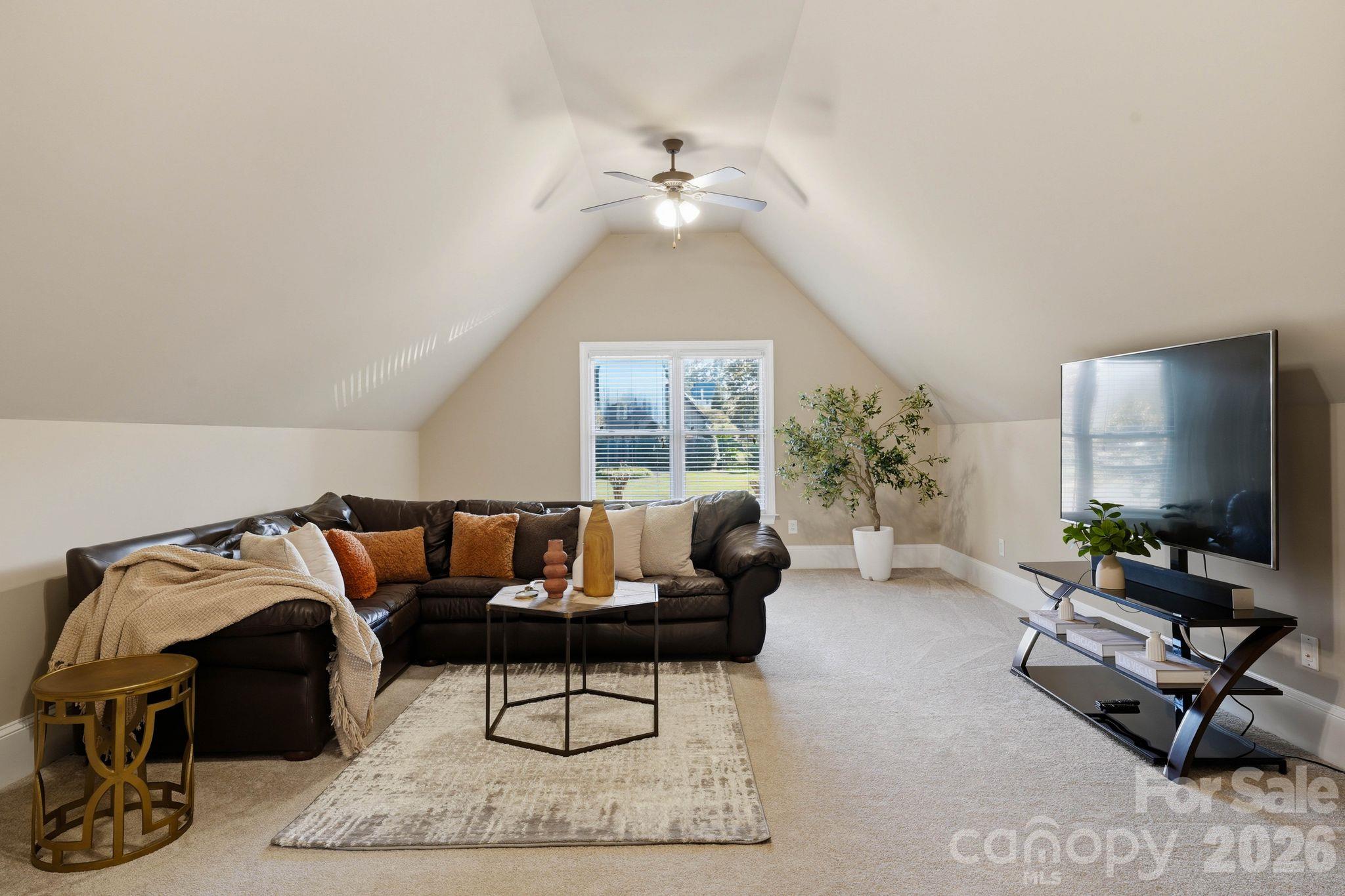 Bonus room (upper level) - 8407 Rolling Fields Road, Mint Hill