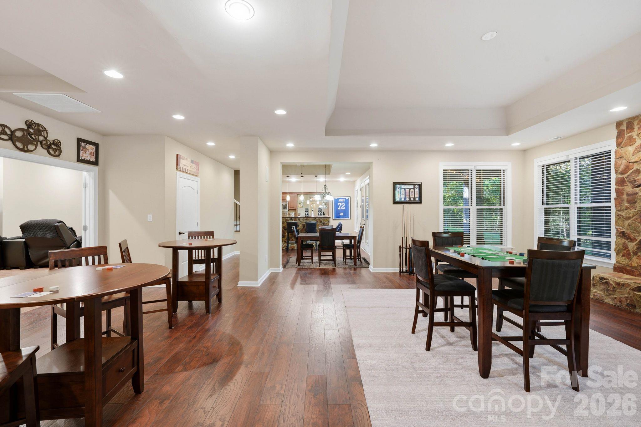 Bonus room (lower level) - 8407 Rolling Fields Road, Mint Hill