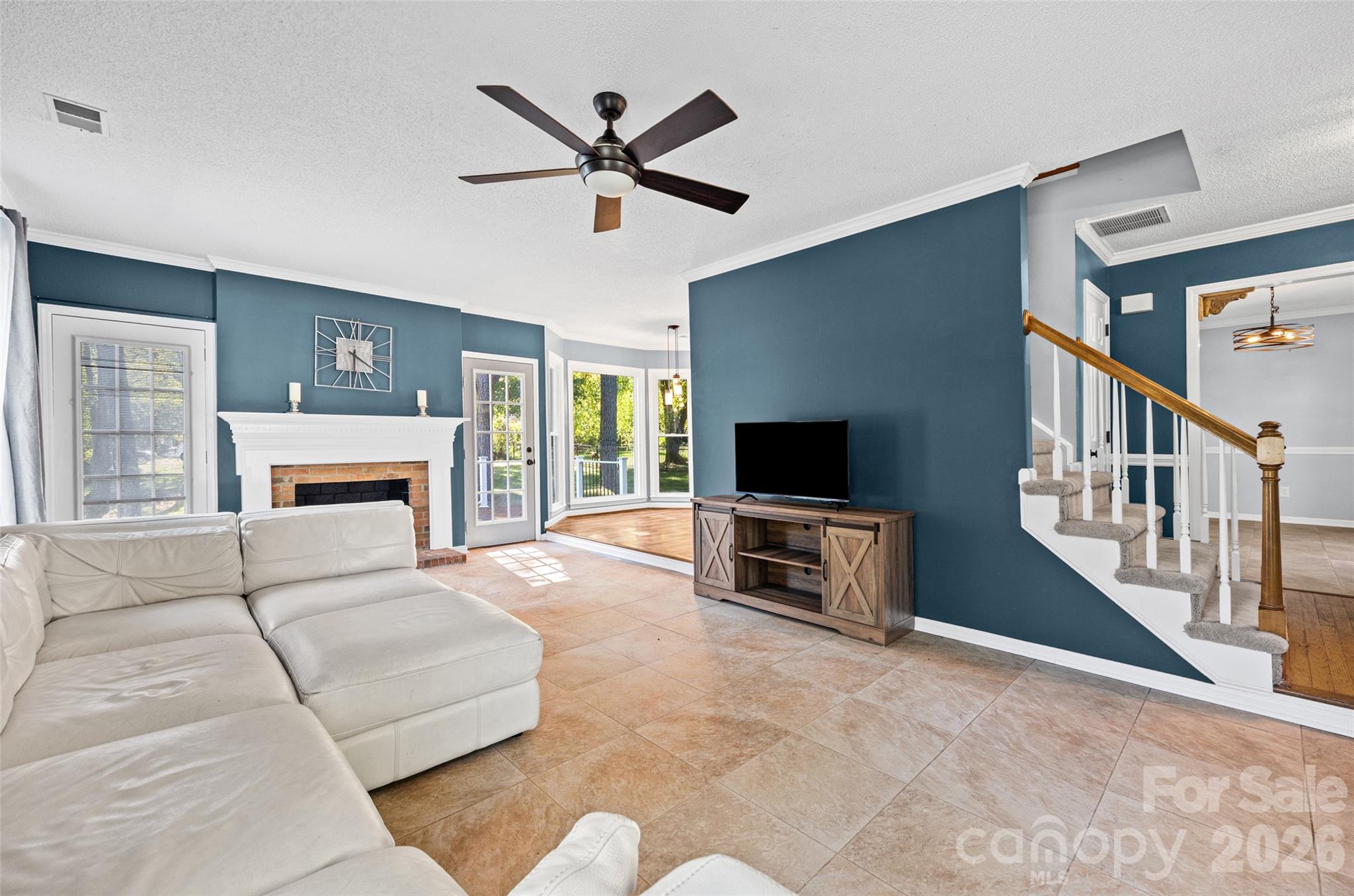 Living room - 612 Grays Creek Lane, Charlotte