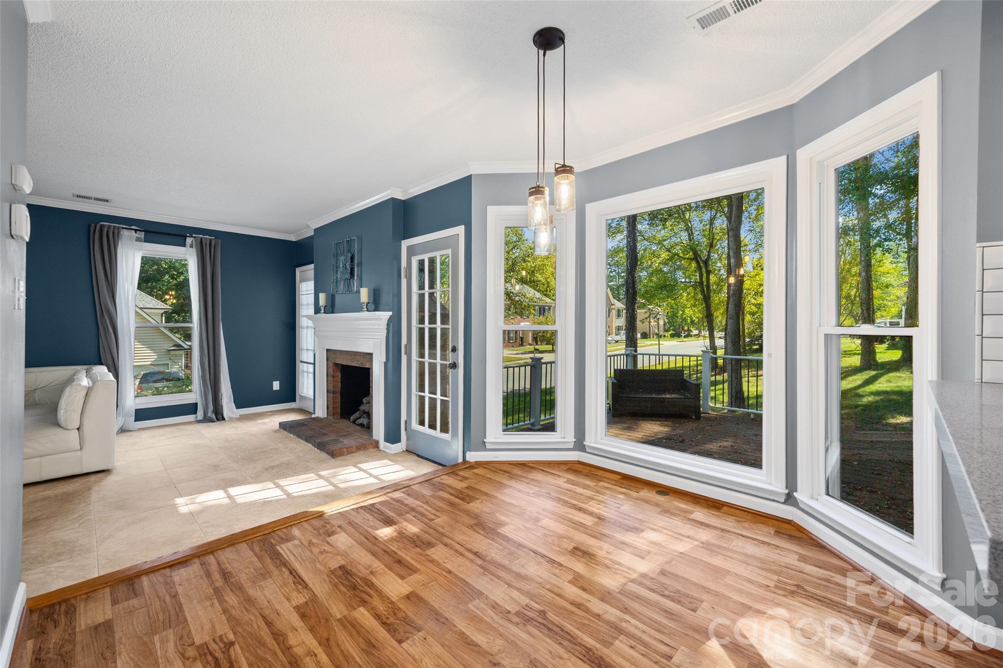 Breakfast area - 612 Grays Creek Lane, Charlotte