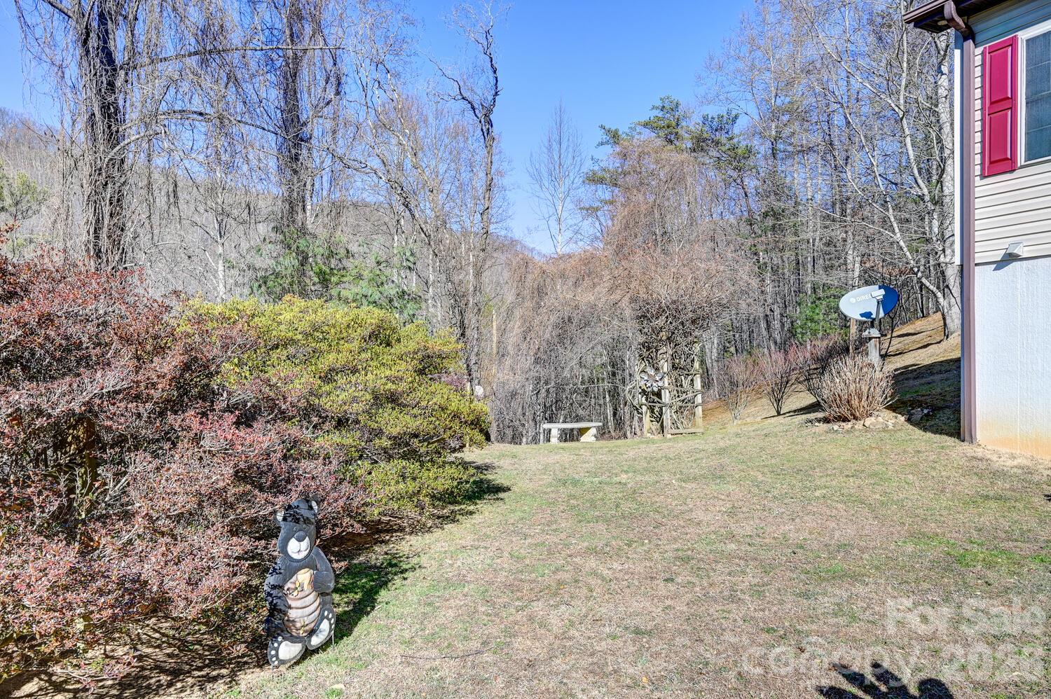 Level front yard - 2 Ruffed Grouse Drive, Weaverville