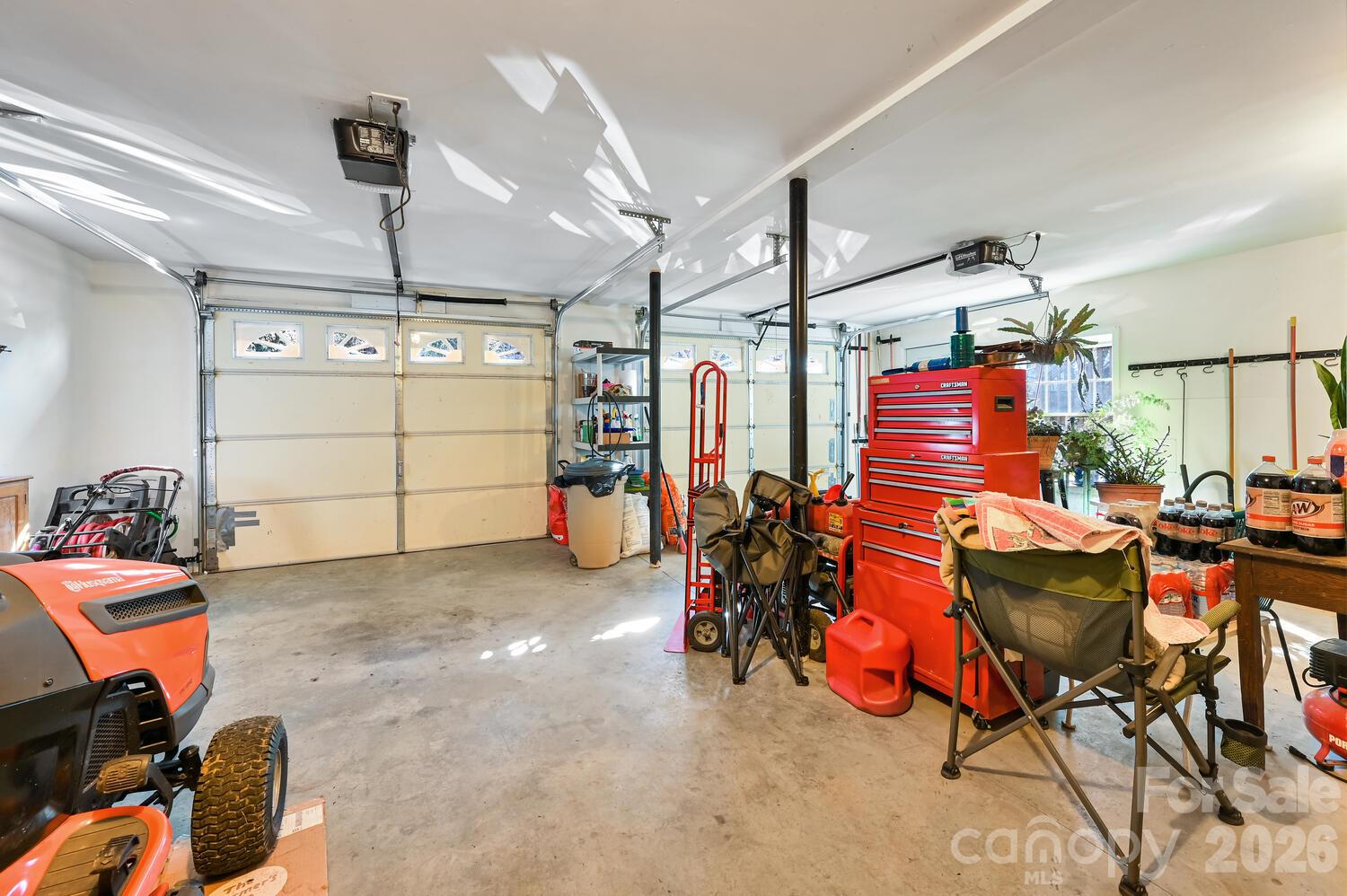 Large 2 car garage - 2 Ruffed Grouse Drive, Weaverville