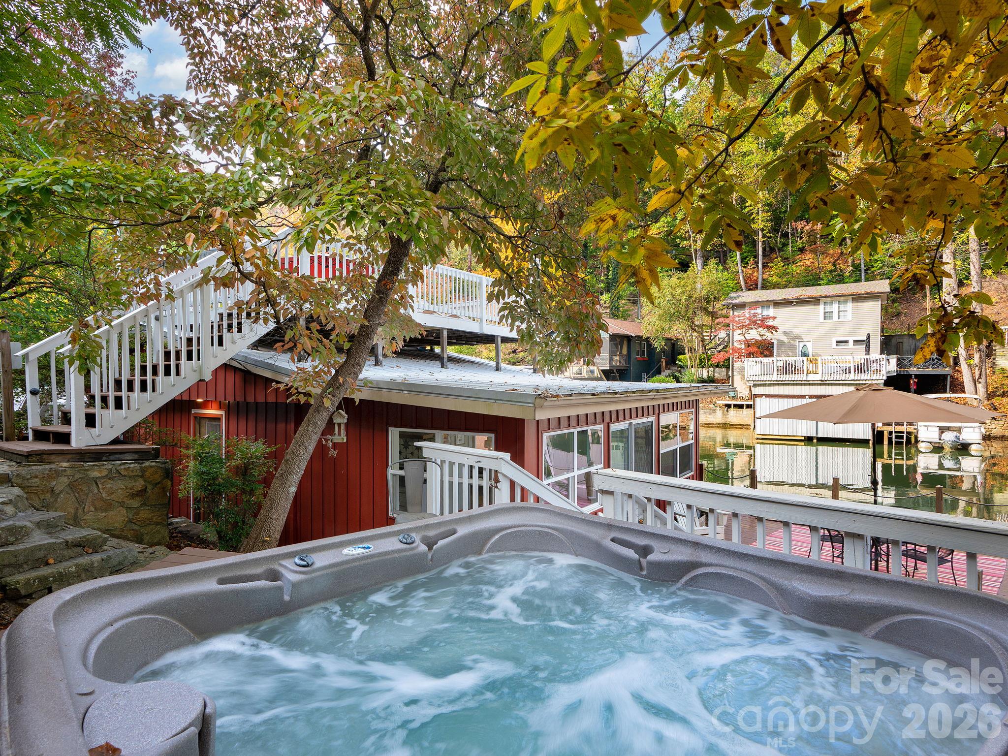 Soak with Views! - 1942 Memorial Highway, Lake Lure