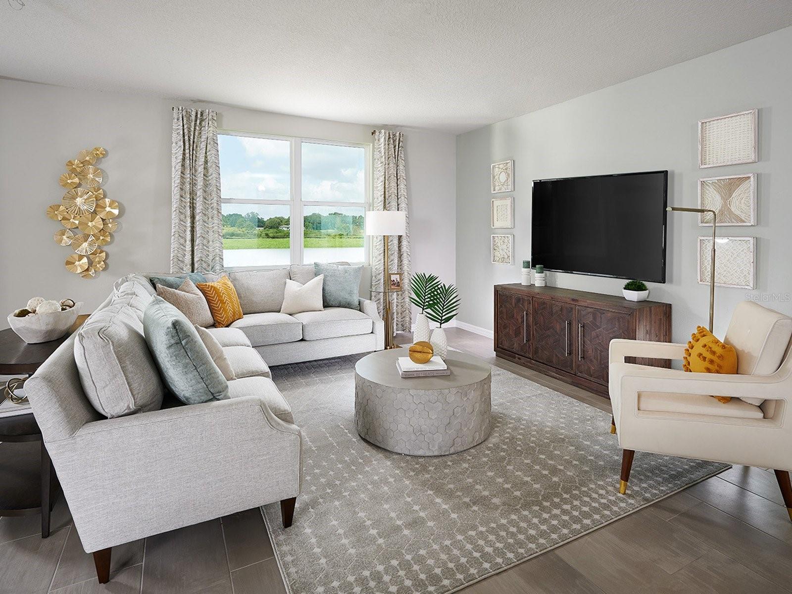 Welcome to Hamilton Bluff, where spacious living and timeless style come together in a thoughtfully designed home. This versatile floorplan features four generously sized bedrooms, three full baths, and a welcoming family room, offering exceptional flexibility for growing families and modern lifestyles. At the heart of the home, the open-concept kitchen seamlessly connects to the dining area and expansive great room, creating an inviting space perfect for entertaining, hosting celebrations, or enjoying everyday moments with loved ones. Designed with both comfort and functionality in mind, this beautifully crafted home offers the perfect balance of warmth, convenience, and contemporary appeal. - 3937 GIORGIO DR, WINTER HAVEN