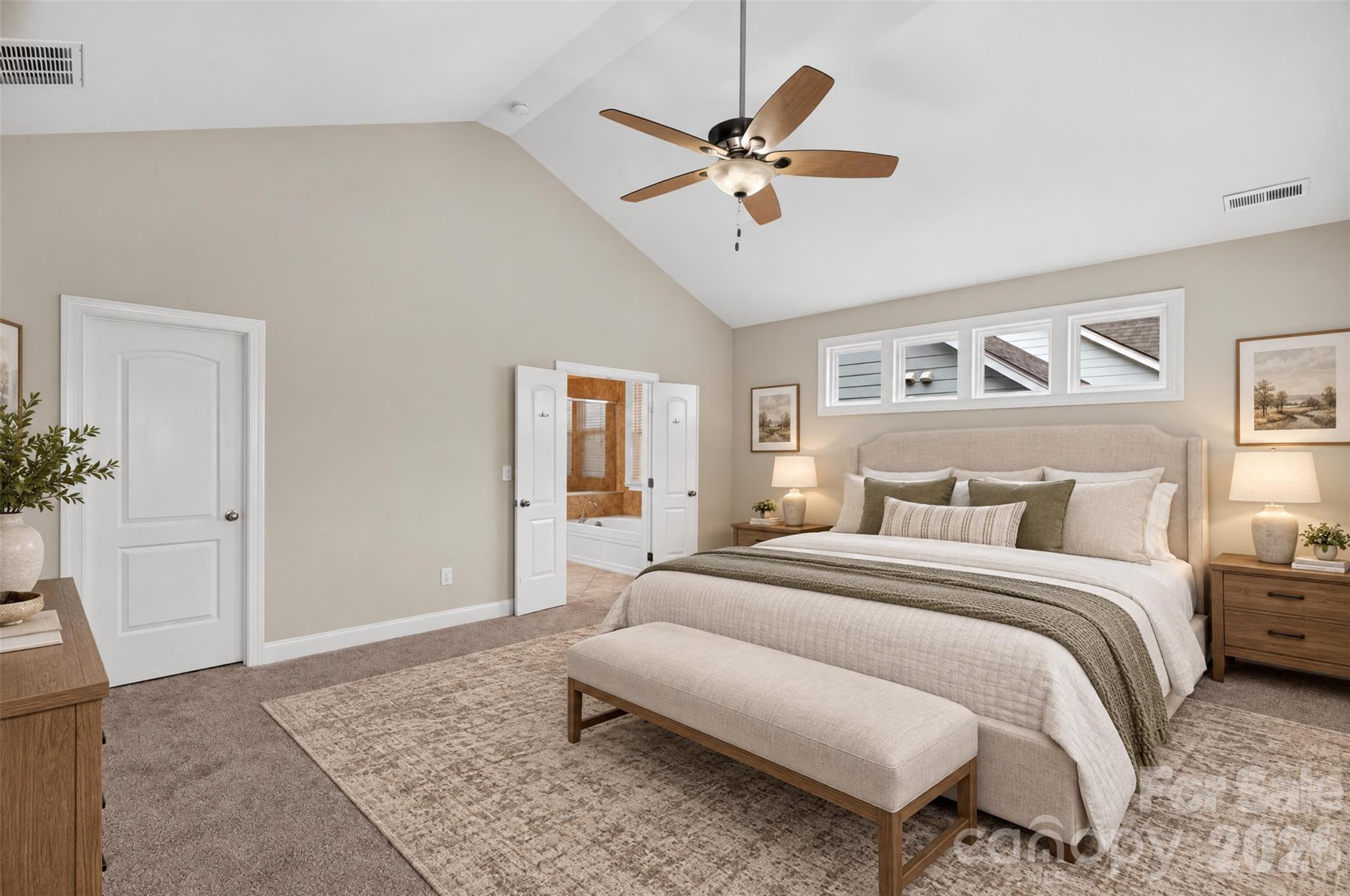 Primary Bedroom - 1601 Painted Horse Drive, Indian Trail