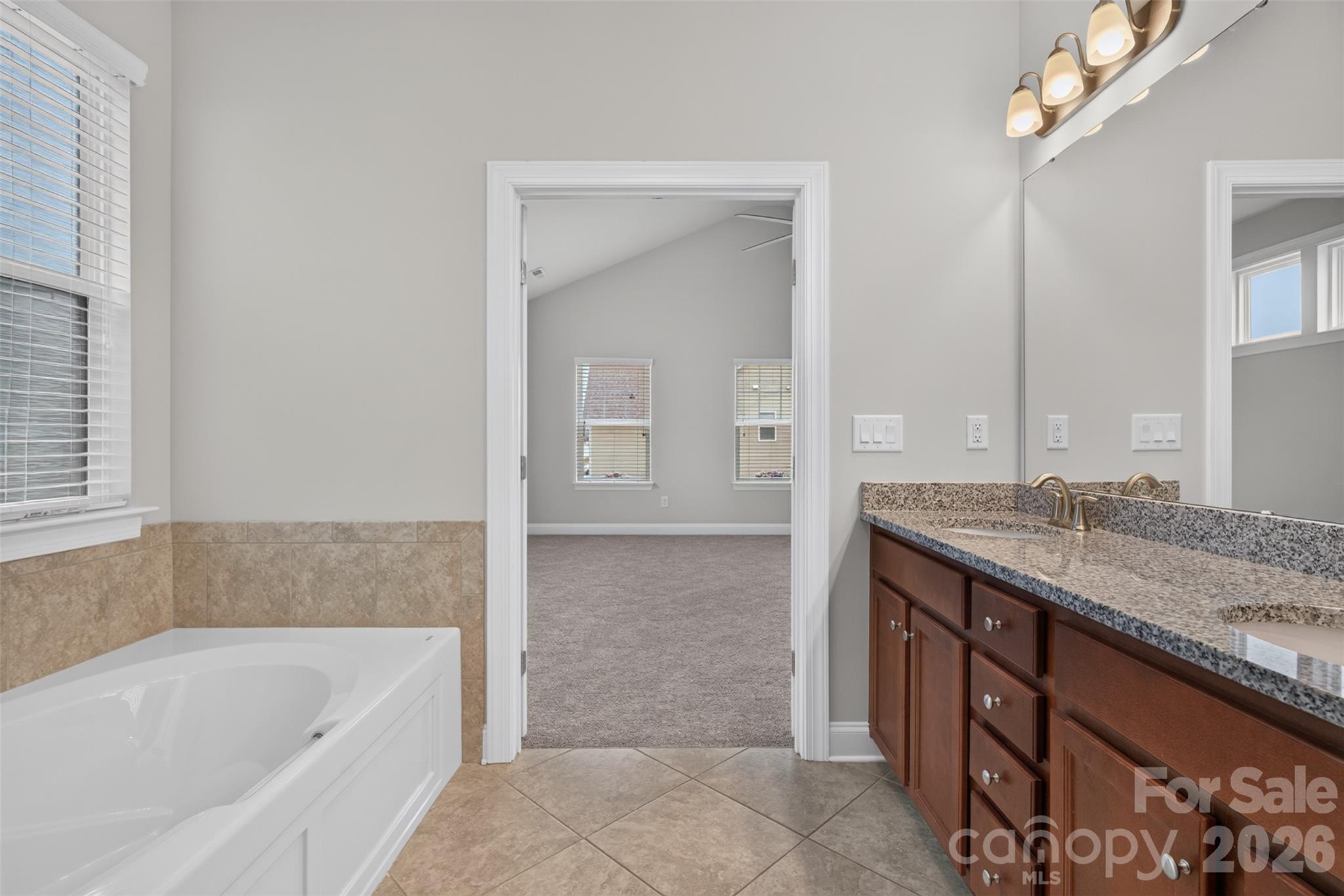 Primary Bathroom - 1601 Painted Horse Drive, Indian Trail