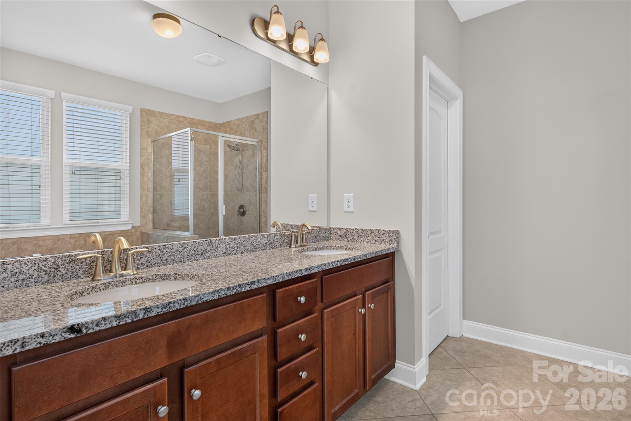 Primary Bathroom - 1601 Painted Horse Drive, Indian Trail