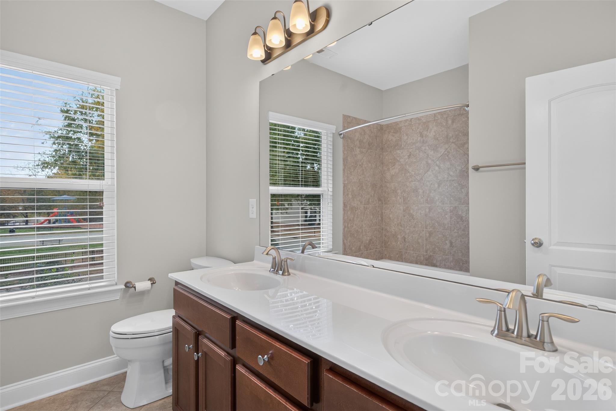 Secondary Bathroom Upper Level - 1601 Painted Horse Drive, Indian Trail