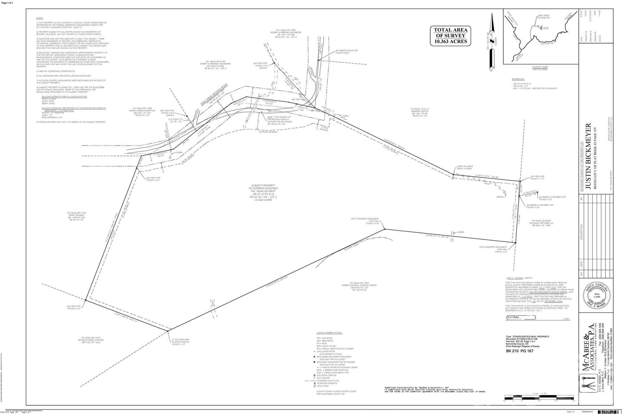 Acreage at 9999 Bird Creek Estates Road, Black Mountain, photo 5 of 5