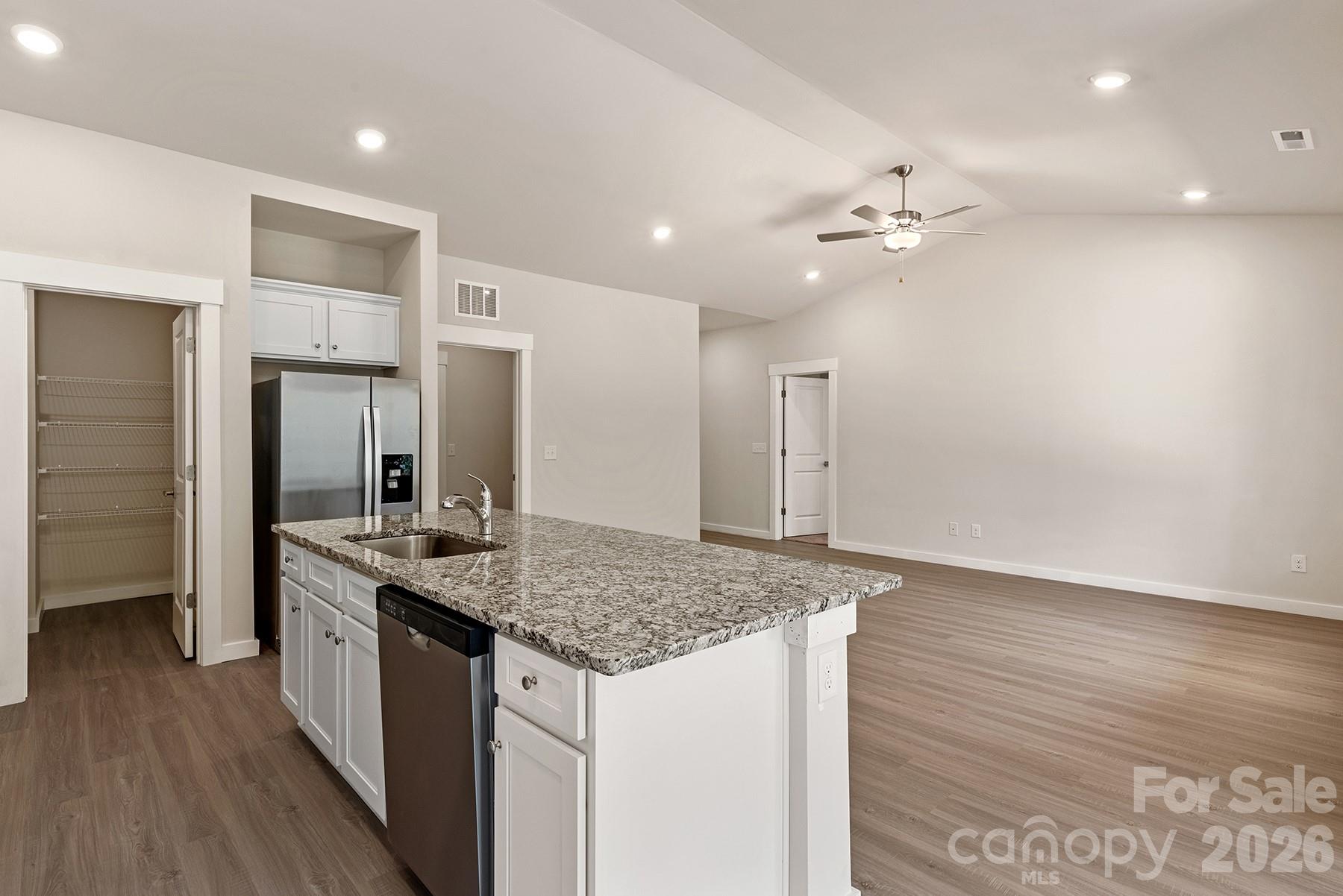 Walk-in pantry offers convenient storage and organization. - 1426 Tristen Road, Richburg