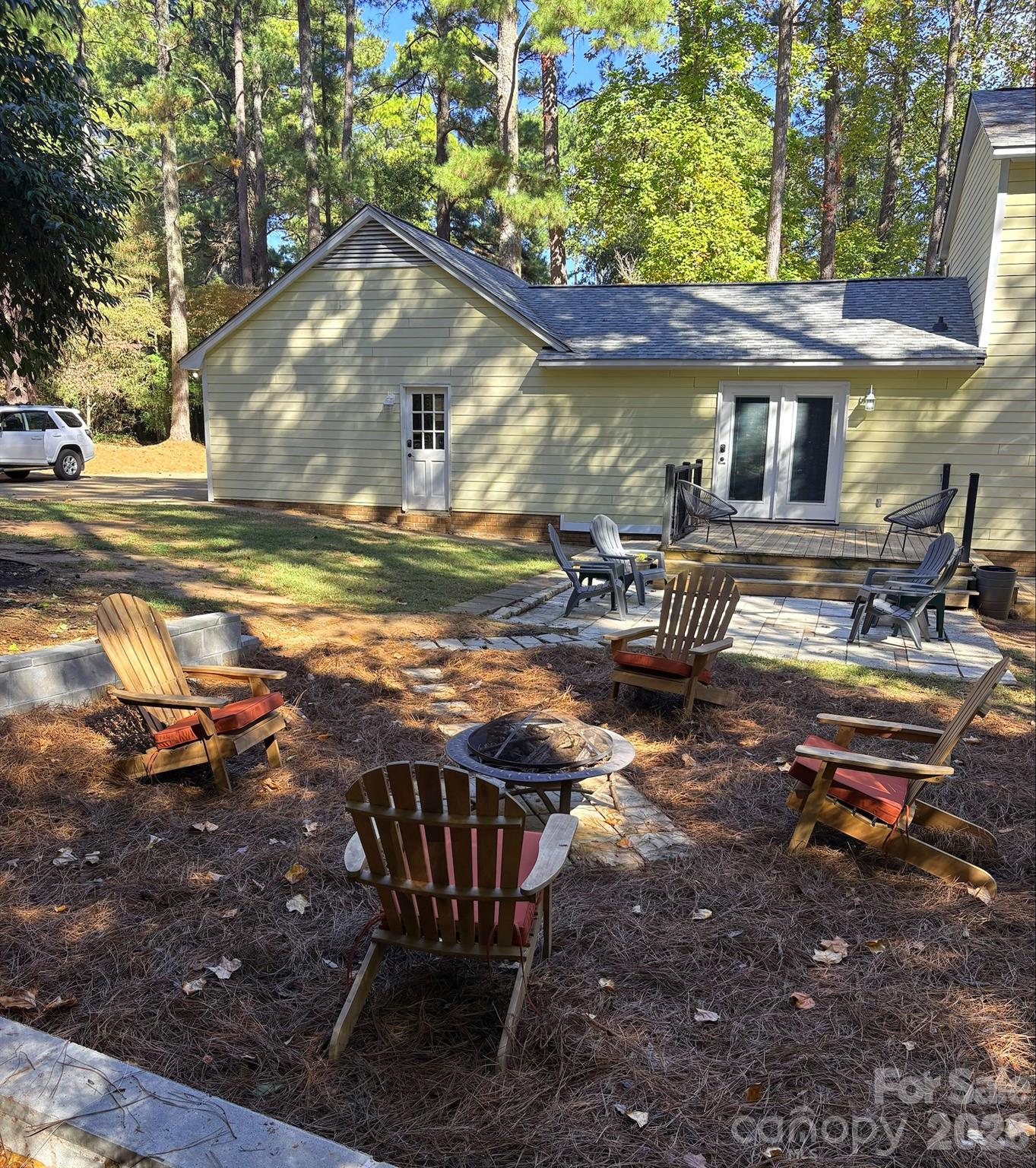 Rear yard - 1290 Wendy Road, Rock Hill