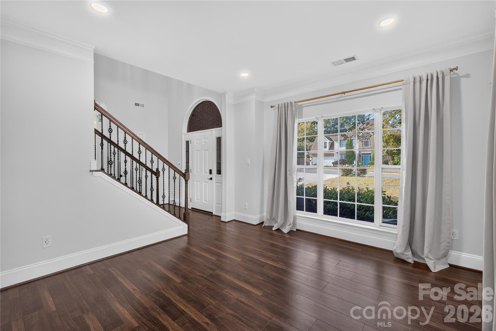 This Office can be connected with Formal Dining behind making it 2nd living room - 12520 Vantage Point Lane, Huntersville