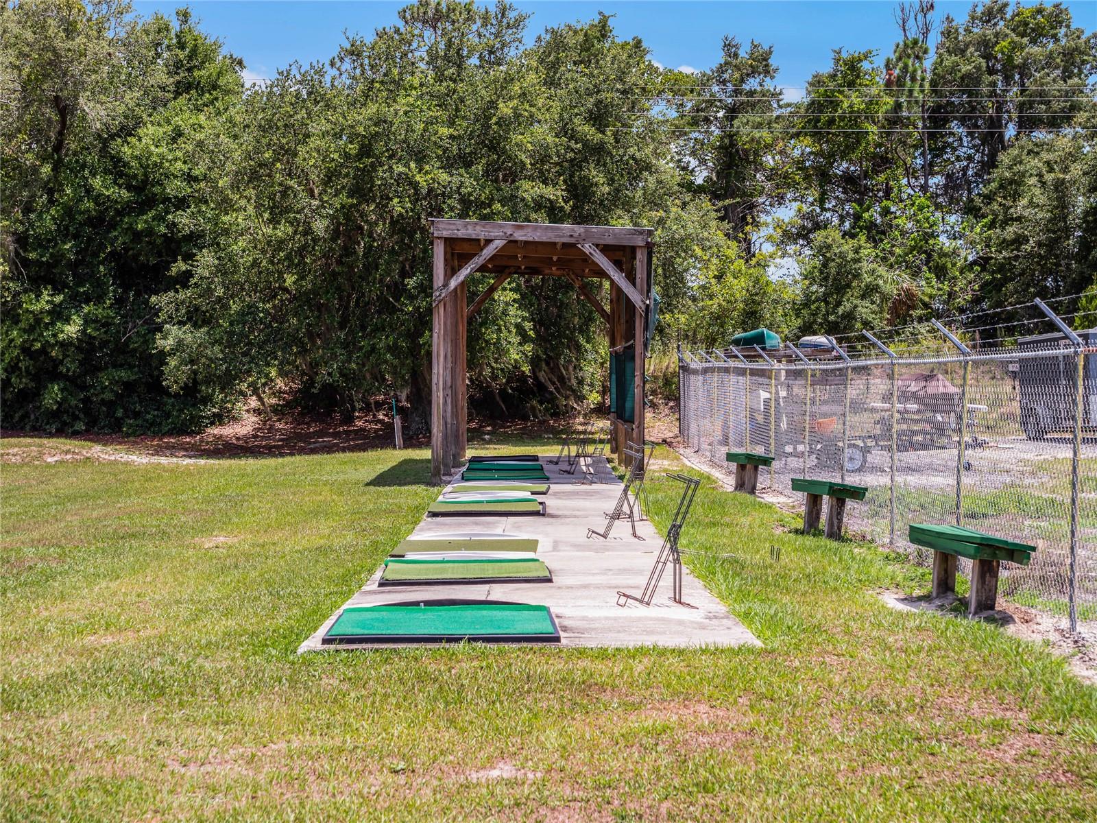 Driving range - 26233 NEWCOMBE CIR, LEESBURG