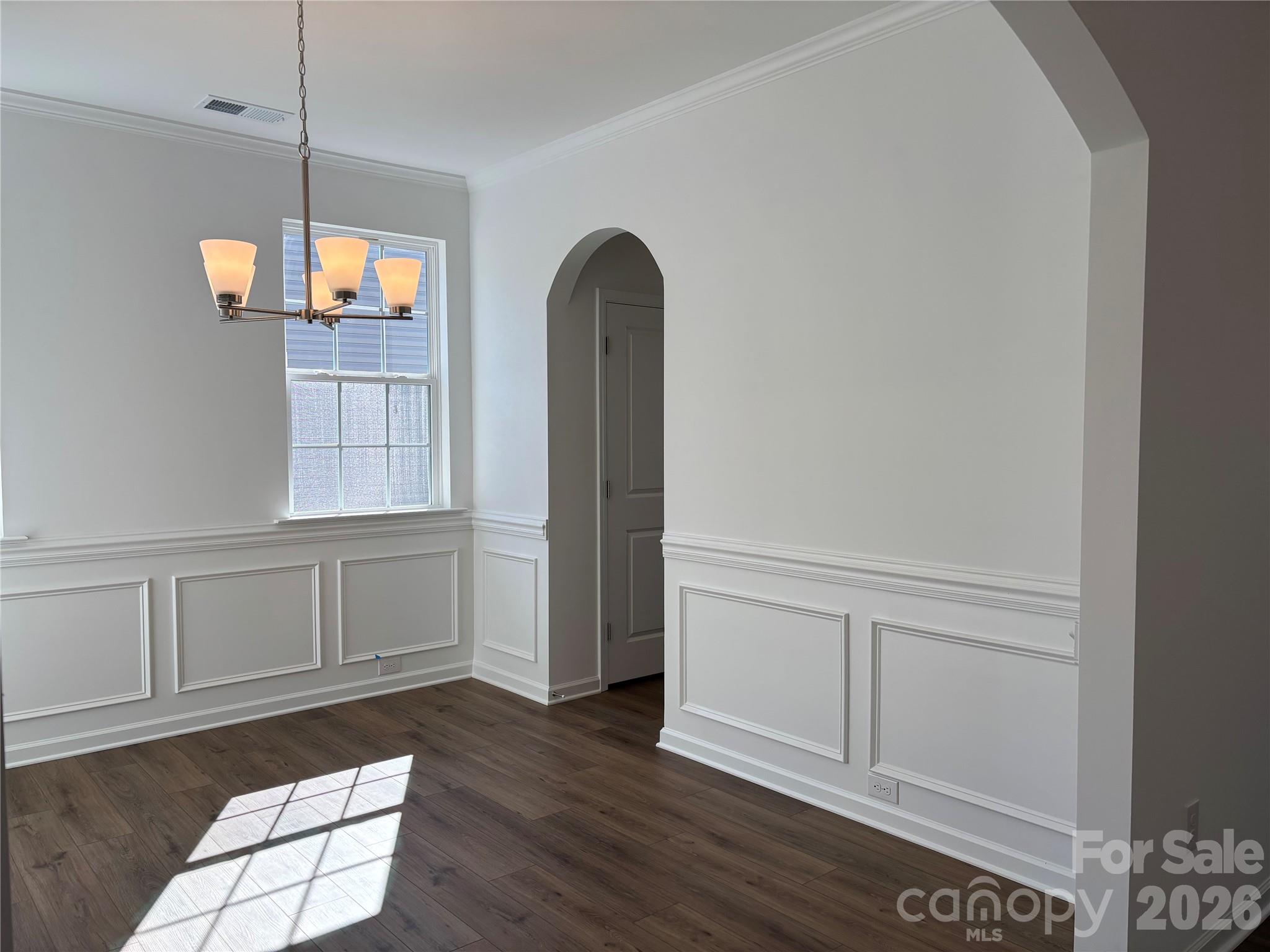 and you can slip right into the kitchen from the dining room - 1735 Grassy Knoll Trail, Maiden
