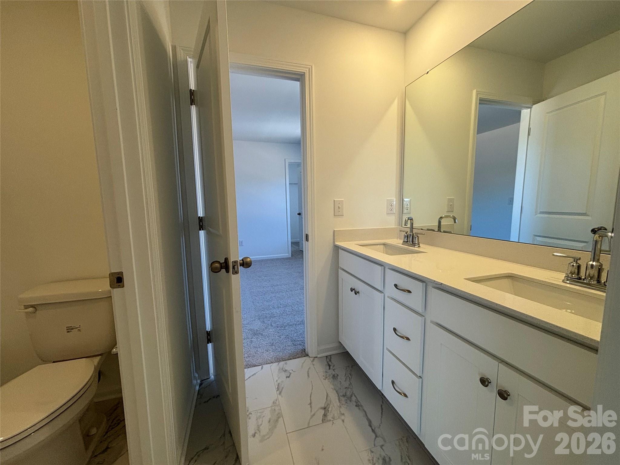 your jack n jill bathroom - 1735 Grassy Knoll Trail, Maiden
