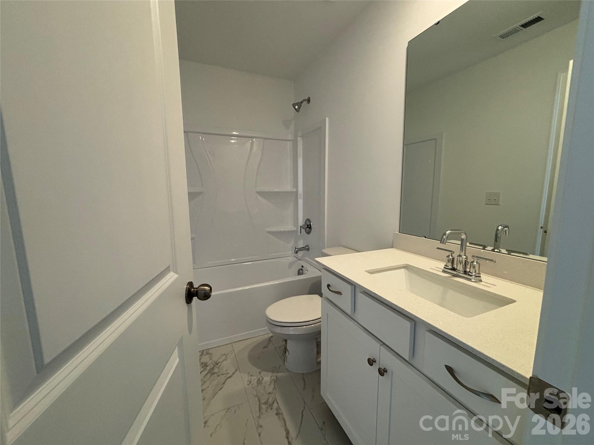 And finally, the last full bath that is attached to the last bedroom - 1735 Grassy Knoll Trail, Maiden