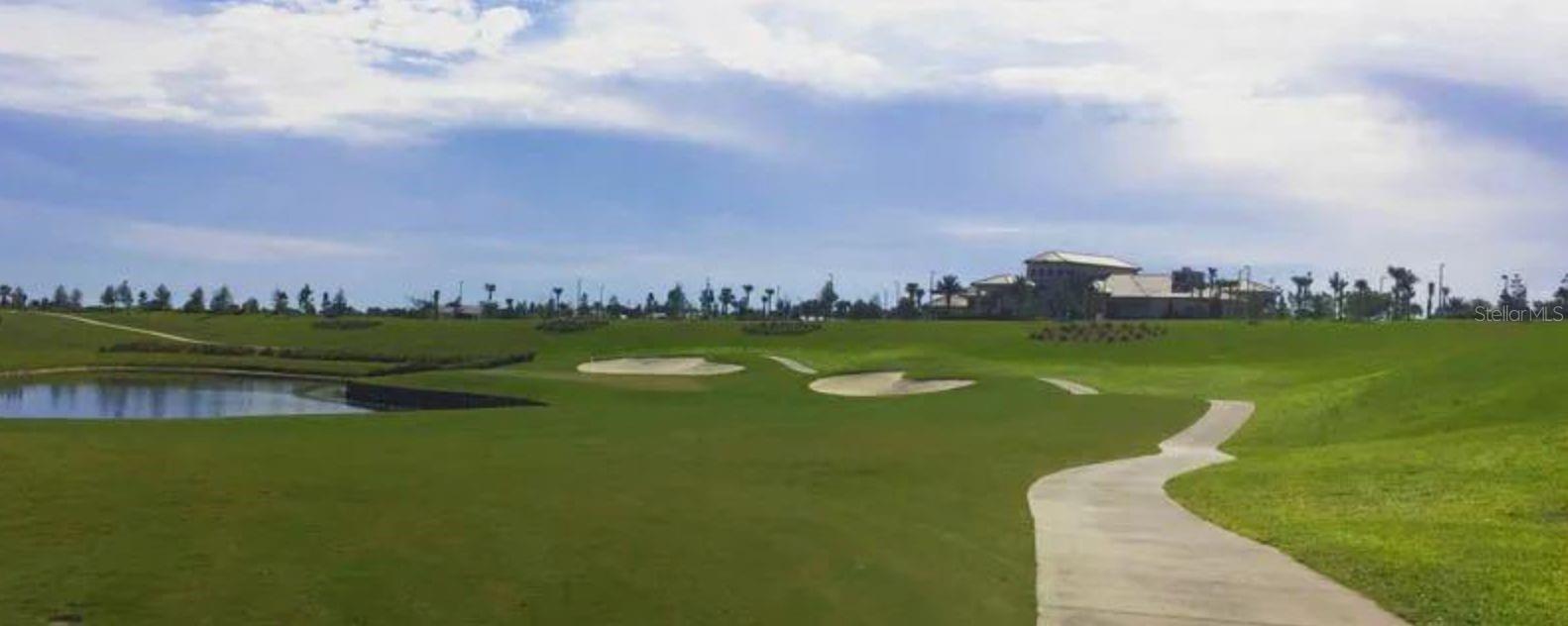 Scenic Fairways and Beautifully Maintained Greens at ChampionsGate Golf Club - 1520 MOON VALLEY DR, DAVENPORT