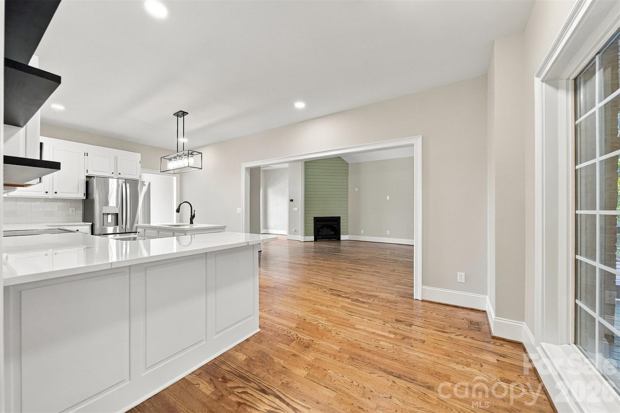 Kitchen area off of living room. - 3442 Sourwood Court, Lincolnton