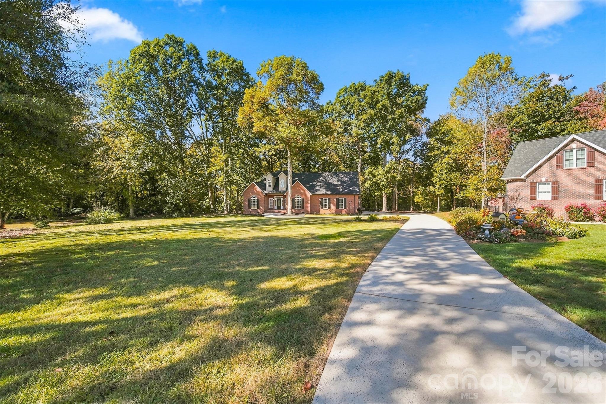 Long level driveway for learning to ride a bike! - 3442 Sourwood Court, Lincolnton