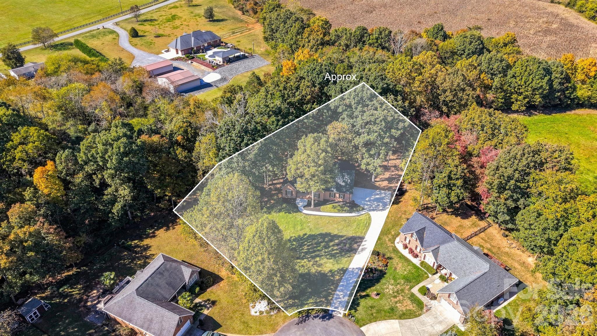 0.82 of an acre. No HOA and no city taxes! - 3442 Sourwood Court, Lincolnton