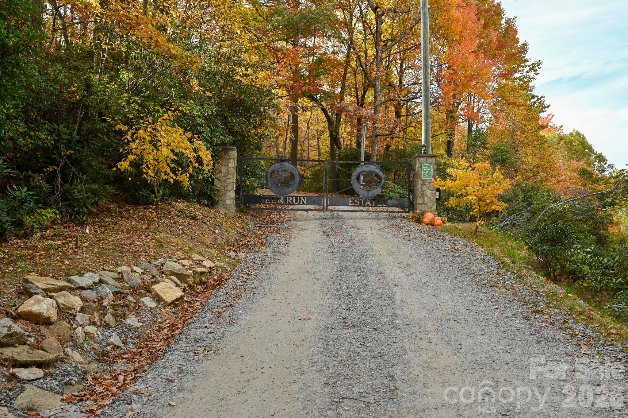 The Gates of Deer Run ensure your privacy and security - 107 Fawns Rest None, Black Mountain