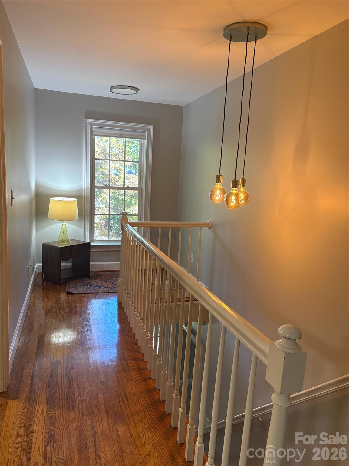 Upstairs hall with reading area at end - 1290 Wendy Road, Rock Hill