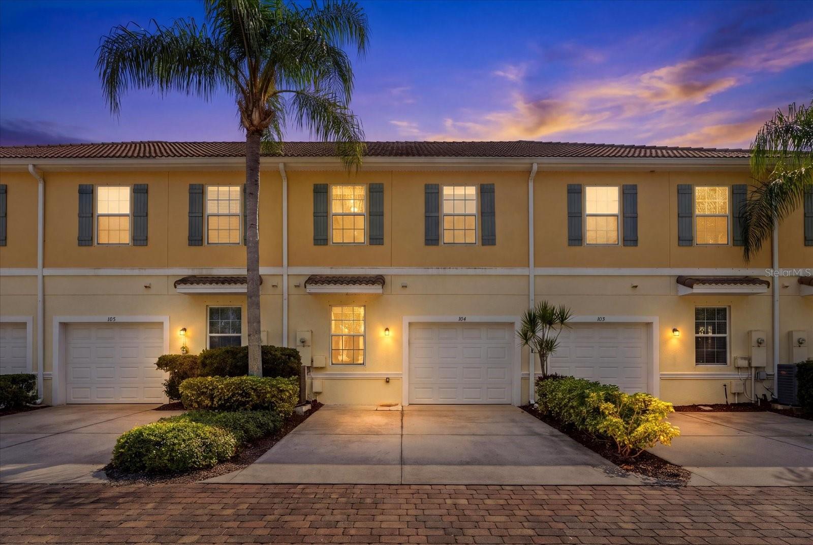 Rear Elevation - 3810 82ND AVENUE CIR E #104, SARASOTA
