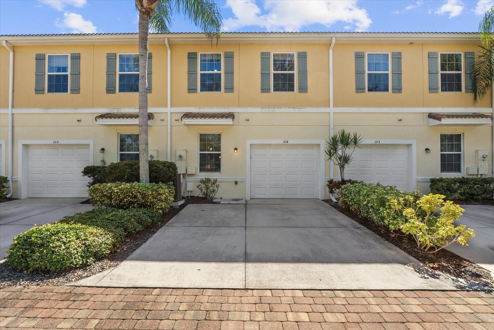 Rear Elevation - 3810 82ND AVENUE CIR E #104, SARASOTA