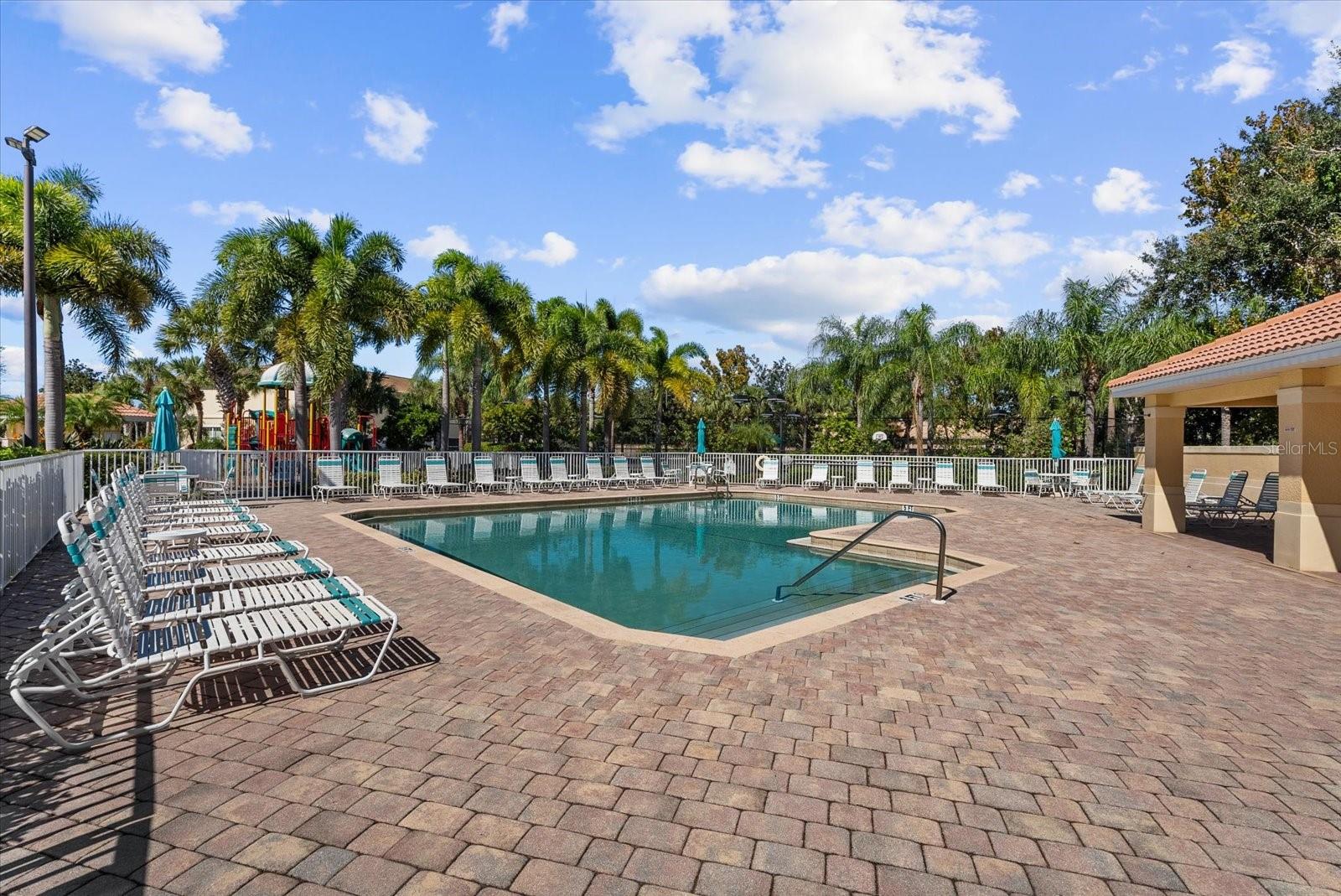 Community Pool - 3810 82ND AVENUE CIR E #104, SARASOTA