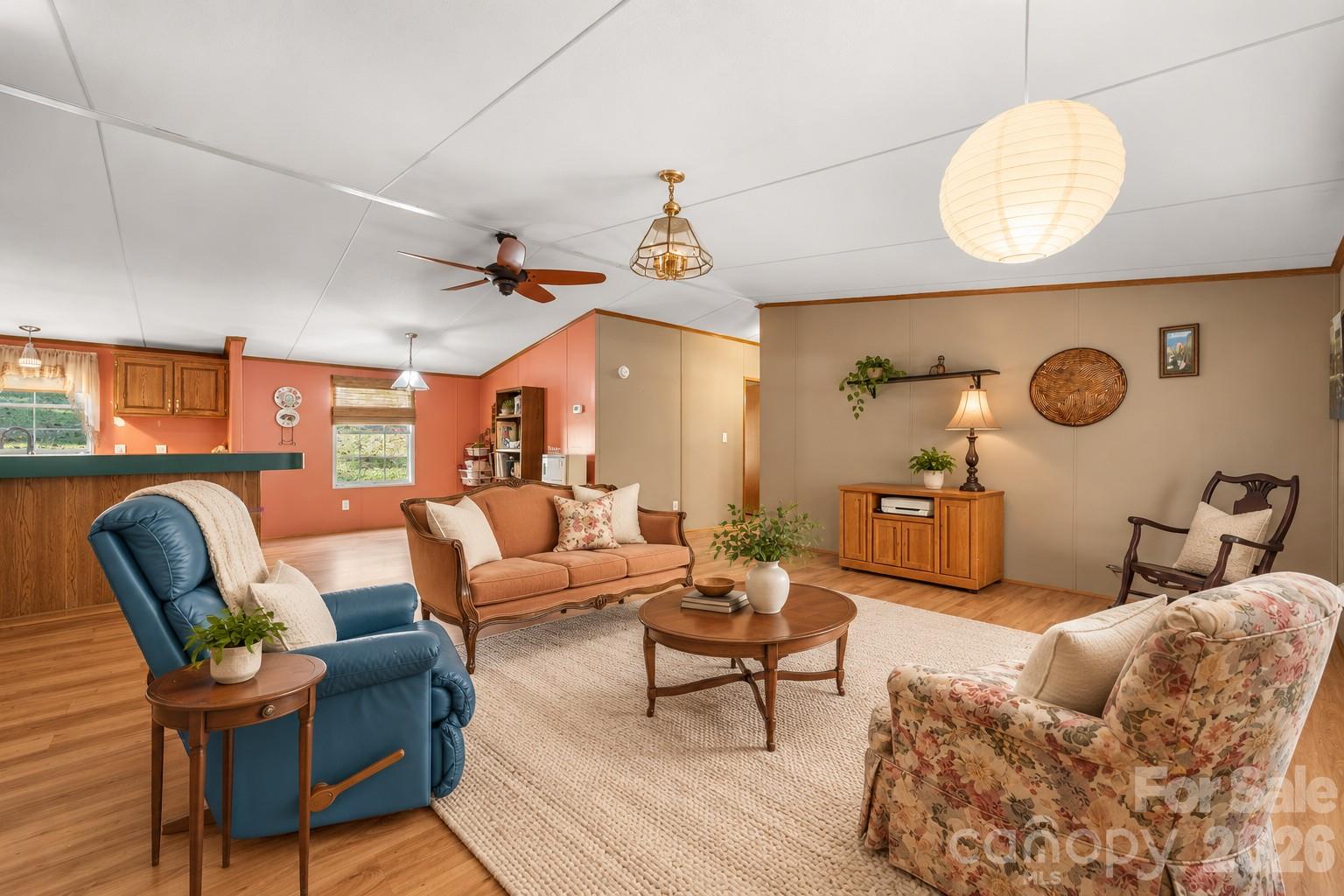 Living Room. Virtuallt Staged. - 3297 Stony Brook Circle, Newton