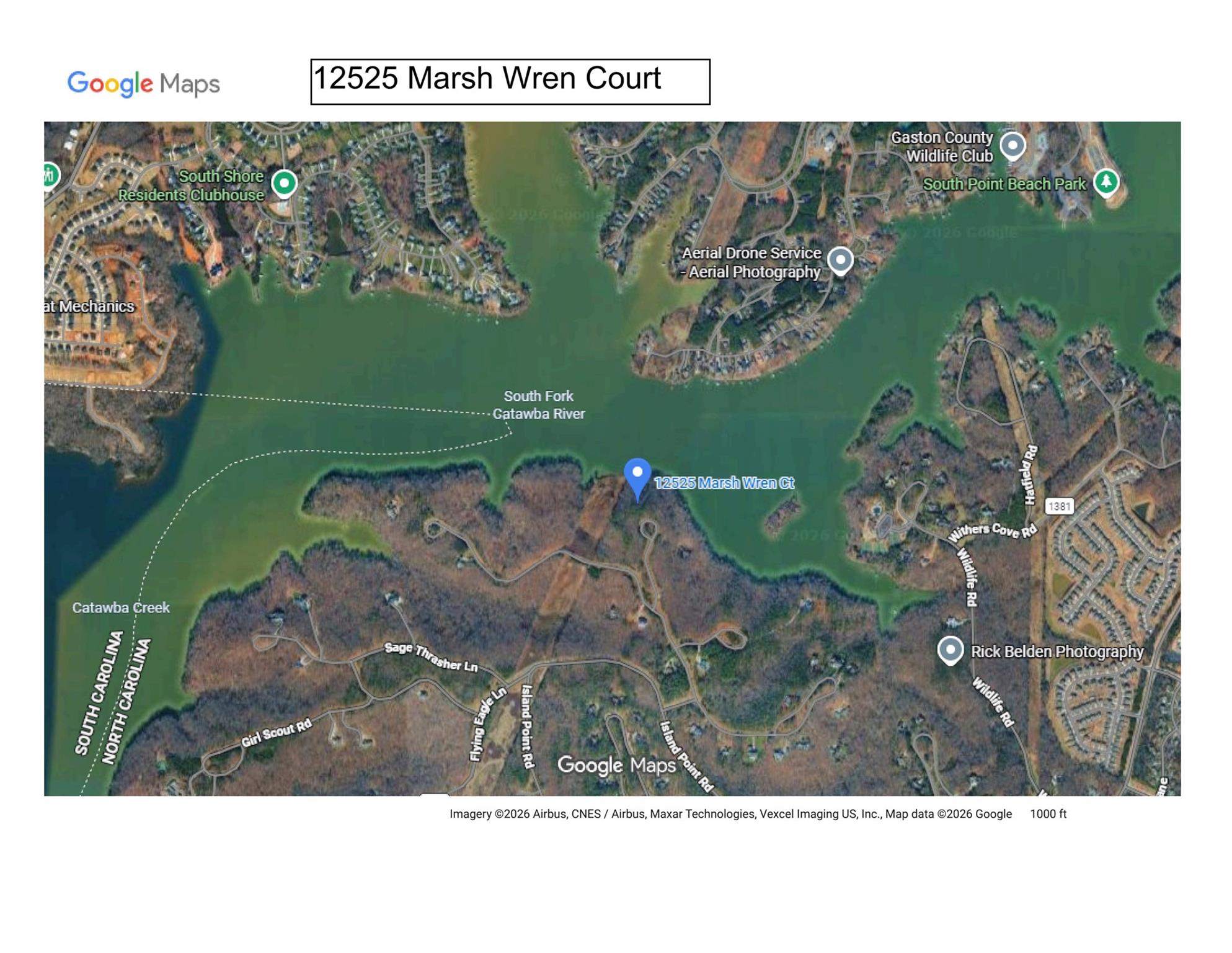 Lot at 12525 Marsh Wren Court, Charlotte
