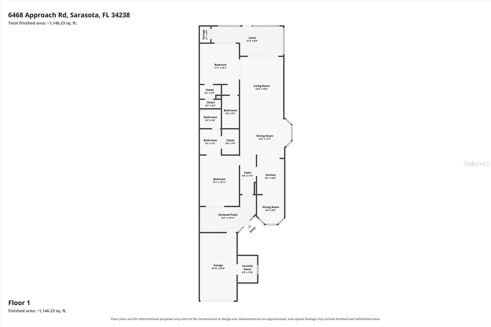 Villa at 6468 APPROACH RD #14, SARASOTA, photo 11 of 56
