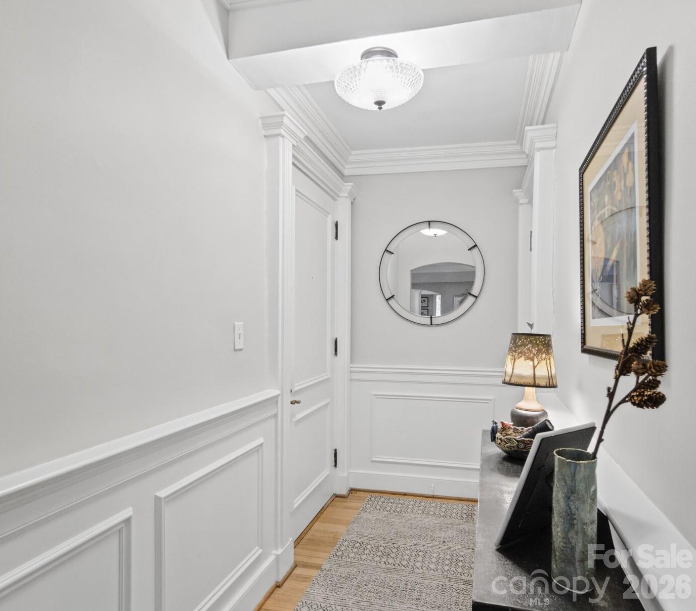 Entry into A5 - Beautiful Wainscoting - 185 Macon Avenue, Asheville